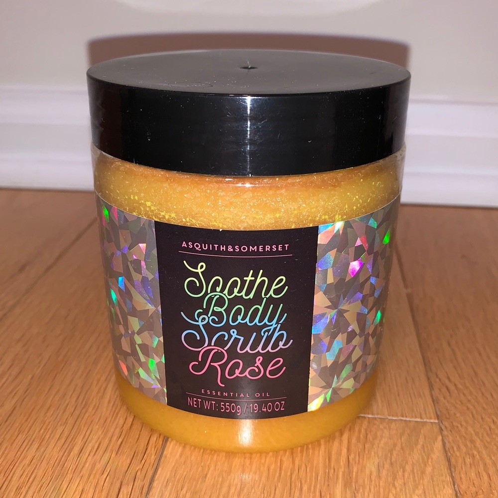 Soothing body scrub